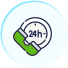 24/7 Customer Support icon