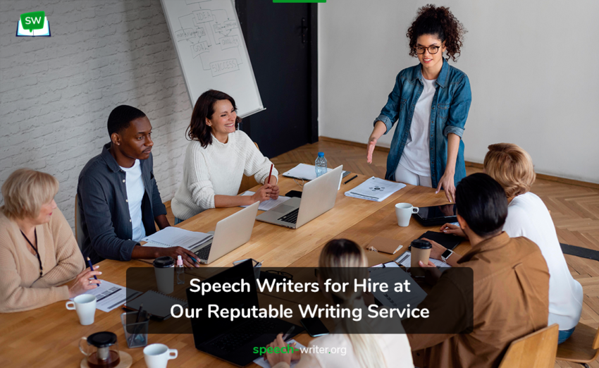 Speech Writers for Hire